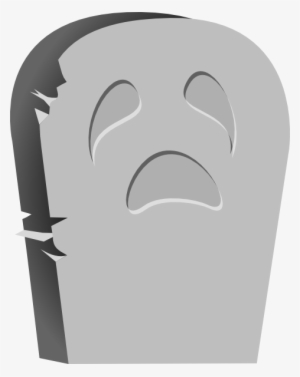 Tombstone Clipart Large - Tombstone Halloween Png