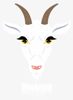 Quantum And Woody Goat Head Baby Bodysuit - Dog Licks