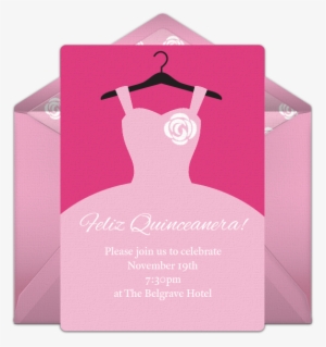 Quinceañera Online Invitation - Party