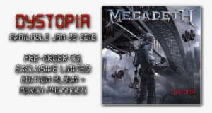 Crítica De “dystopia”, El Último Disco De Megadeth - Megadeth Dystopia Cover Art