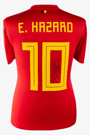 Maillot Domicile Belgique Coupe Du Monde De La Fifa - Eden Hazard Shirt Belgium