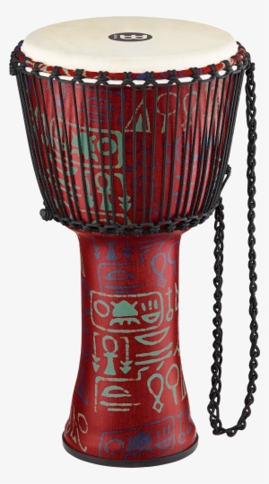 Rope Tuned Travel Series Djembe, Goat Head - Meinl Rope Tuned Djembe With Synthetic Shell
