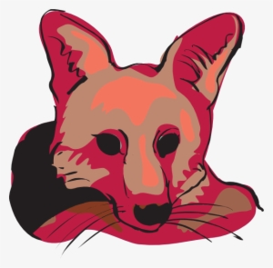 Fox Face Clipart - Clip Art