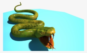 Snake By Swp 3d Model Obj Mtl 1 - Snake 3d Model By Swp