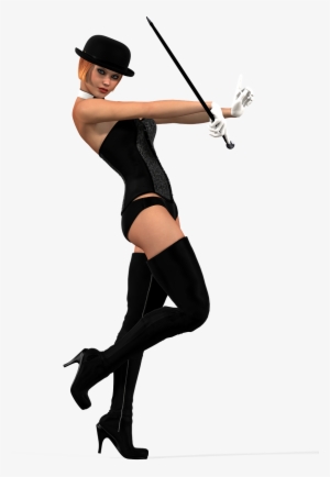 Stockings & Corsets & Stilettos, Oh My Halloween Can - Девушка Кабаре