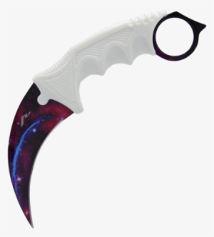 White Galaxy Karambit - Knife