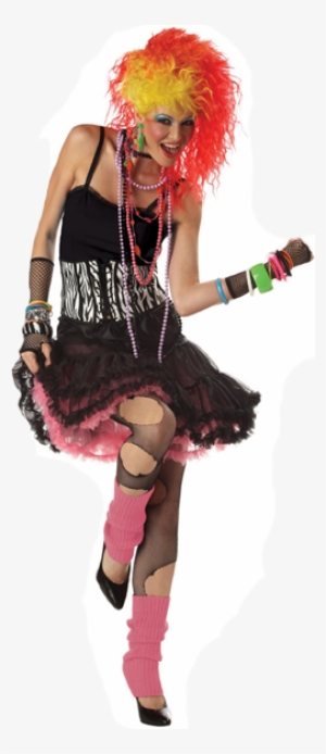 Sexy Costumes - 80's Party Girl Adult Women's Costume