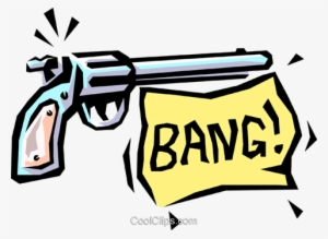 Bang Royalty Free Vector Clip Art Illustration - Bang Bang Png