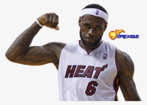 Png Royalty Free Library James Render By Drexible On - Lebron James In Miami Uniform
