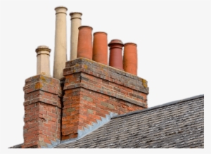 Chimneys On Roof - Chimney