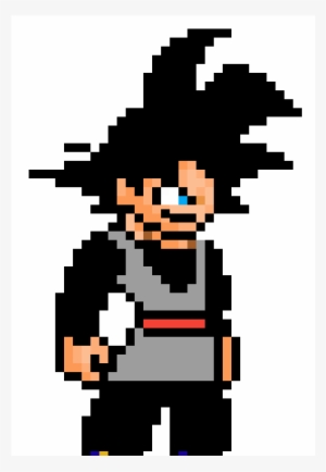 Goku Black - Pixel Art Dibujos Pixelados Dragon Ball