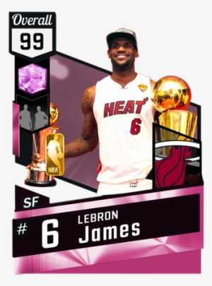 Lebron James Finals Cards - Pink Diamond Kevin Love