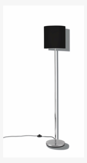 Led Floor Lamp, Black - Lampshade