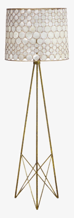 View All Fabric Options - Capiz Floor Lamp