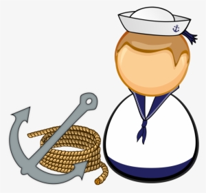 Sailor Seamanship Drawing - Sailor Penguin Shower Curtain