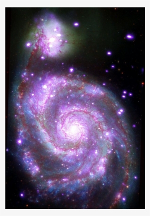 Stars Background Ftestickers Stickers - Whirlpool Galaxy