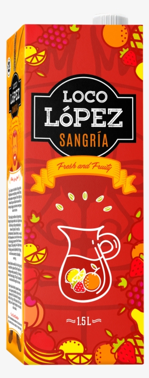 Sangria 1 - 5l Bottle - Loco Lopez Sangria