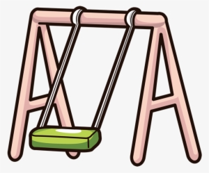 Playground Swing Set Clipart - Swing Clipart