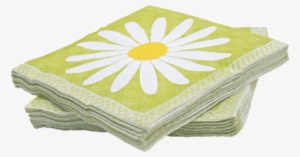 Napkin Daisy Lime - Napkin