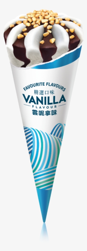 The Vanilla Ice Cream, Crunchy Peanuts And Chocolate - Central