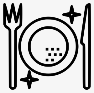 Food Meal Restaurant Dining Eat Fork Knife Comments - Circle