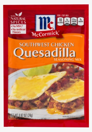 Mccormick Southwest Chicken Quesadilla Seasoning Mix, - Mccormick Quesadilla Mix
