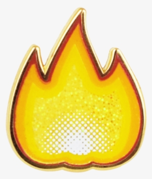 Fire Emoji Pin - Emoji