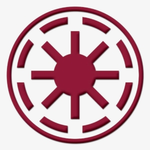Transparent Emblem Star Wars - Galactic Republic