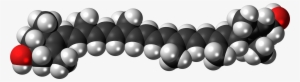 Lutein Molecule Spacefill - Lutein