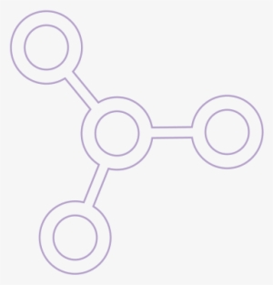 Icon Purple Molecule - Shape Bingo
