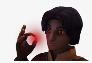 Clip Black And White Download Dark Ezra With Red Kyber - Red Kyber Crystal