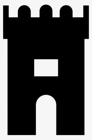 Fortress Tower Antique Building Silhouette Of A Computer - Tower Silhouette