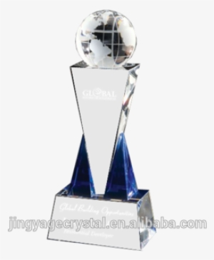 Jingyage Crystal World Destiny Award - 9" Destino Crystal Globe Award Quantity(1)