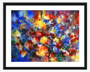 Abstract Art - Water Color Shower Curtain
