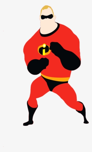 Mr Incredible In His New Red Uniform - Clipart Incredibles Png