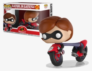 Rides Disney's Incredibles 2 Elastigirl On Elasticycle - Elastigirl On Elasticycle Funko Pop