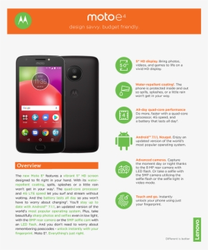 Moto E4 Moto E4 - Egc Dual Armor Moto E4 (moto E 4th Gen) Case - Brown