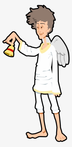 Ornament Angel Bell Xmas Christmas 555px - Clip Art