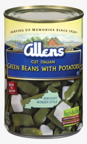 Cut Italian Green Beans And Potatoes - Allens Green Beans, Cut Italian, With Potatoes - 15