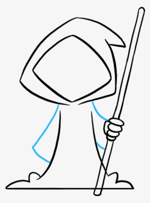 How To Draw Grim Reaper - Drawing