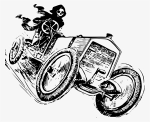 Death-2865060 - Grim Reaper In Car