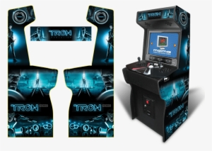Custom Permanent Full Size Tron Legacy Inspired Graphics - Tron Legacy
