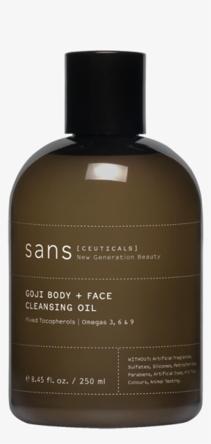 Goji Body Face Cleansing Oil - Sans Ceuticals - Baobab Regenerative Body Cream