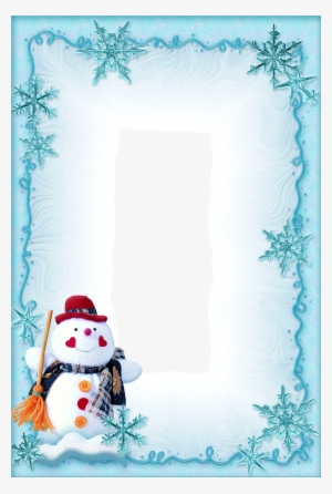 Christmas Frames, Christmas Snowman, Christmas Cards, - Christmas Background For Letters