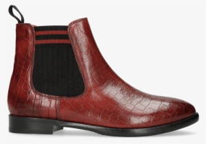 Ankle Boots Daisy 6 Crust Ruby Elastic Lines Red - Chelsea Boot