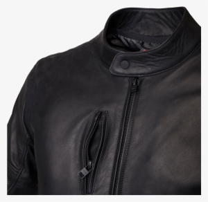 Black Funnel Collar Sweatshirt