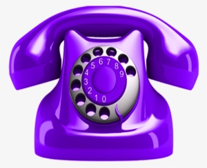 Transparent Background Red Telephone