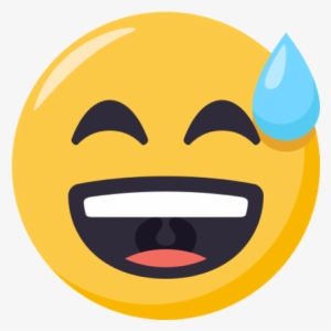 Smiling Face With Open Mouth & Cold Sweat