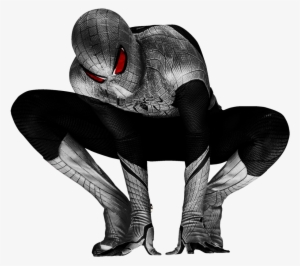 Spiderman Black - Black And Silver Spiderman