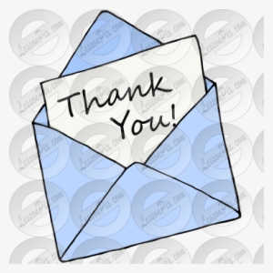 Thank You Clipart Envelope - Partner Agent